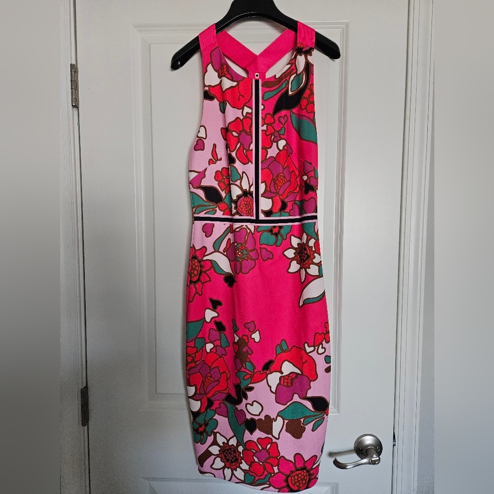 Ted Baker Hot Pink Dress Size 1